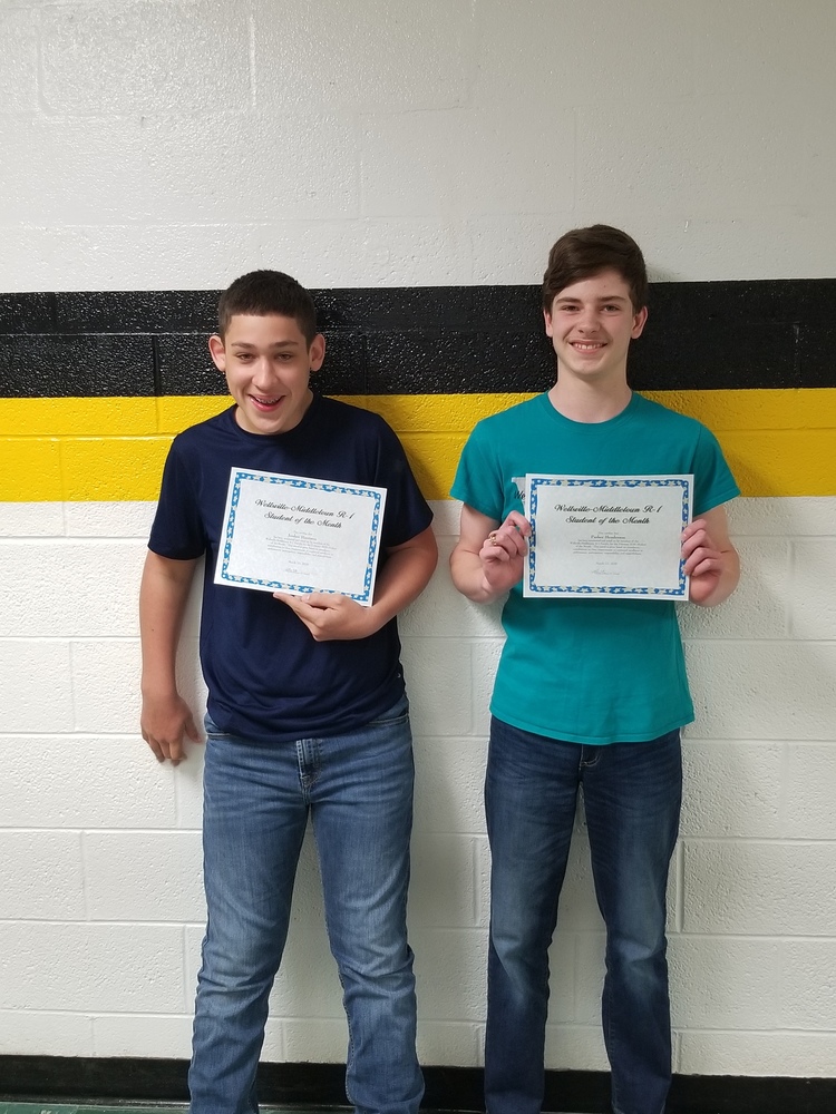 February Students of the Month